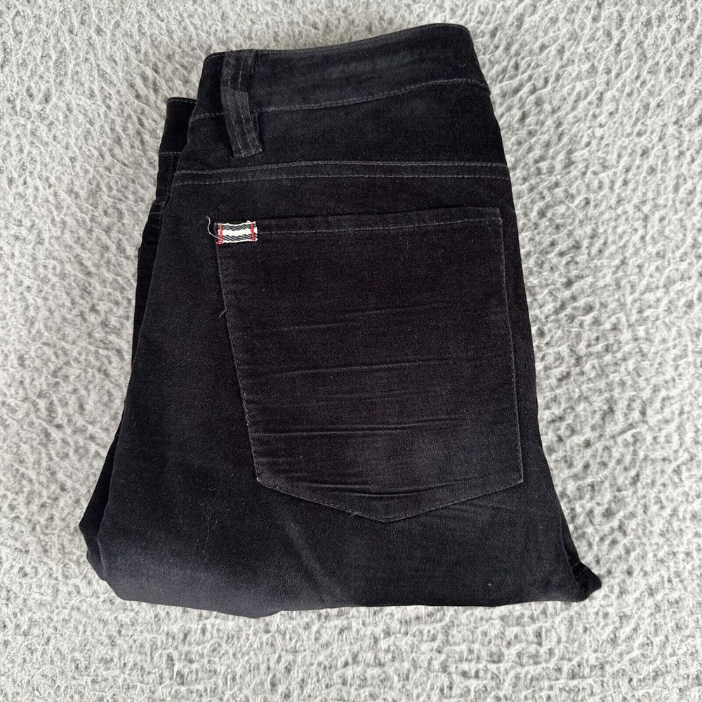 Alice Olivia AO.LA Jeans Womens 27 Blue Velvet High Rise‎ Skinny